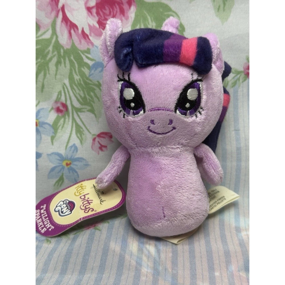 Hallmark itty bittys My Little‎ Pony Twilight Sparkle Plush 5" w/ Tags